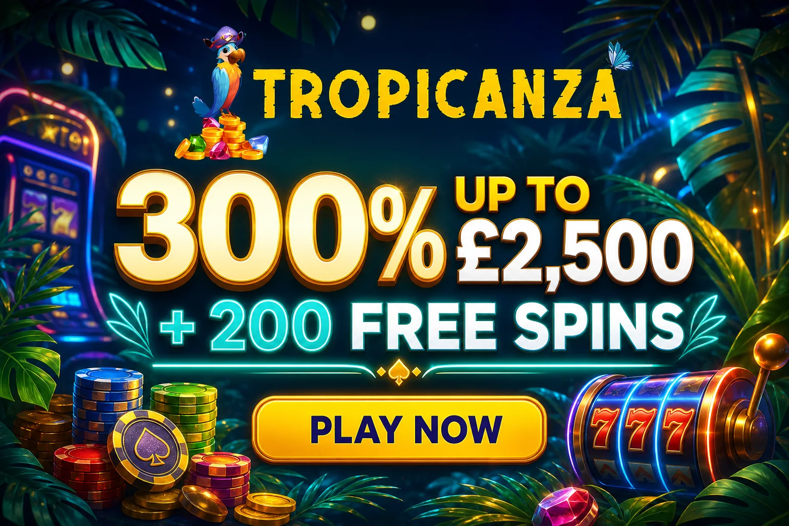 Tropicanza casino promotion